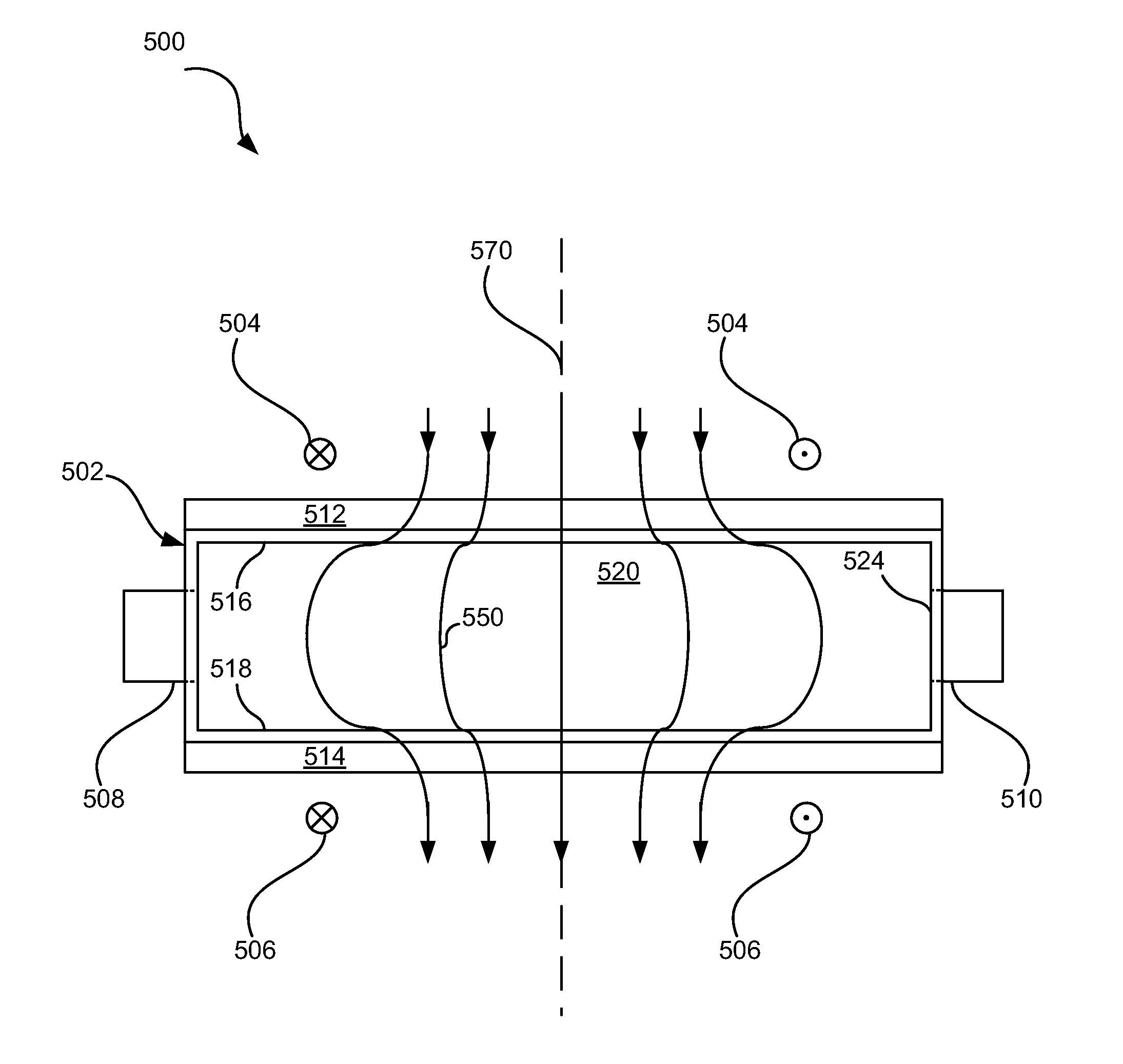 Remote plasma source generating a disc-shaped plasma