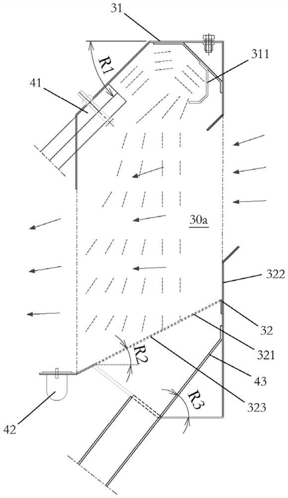 Method for improving filtering performance of dry spray booth