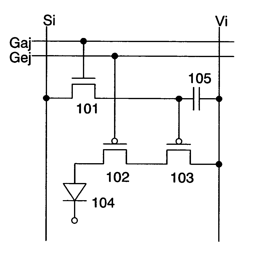 Element substrate and a light emitting device