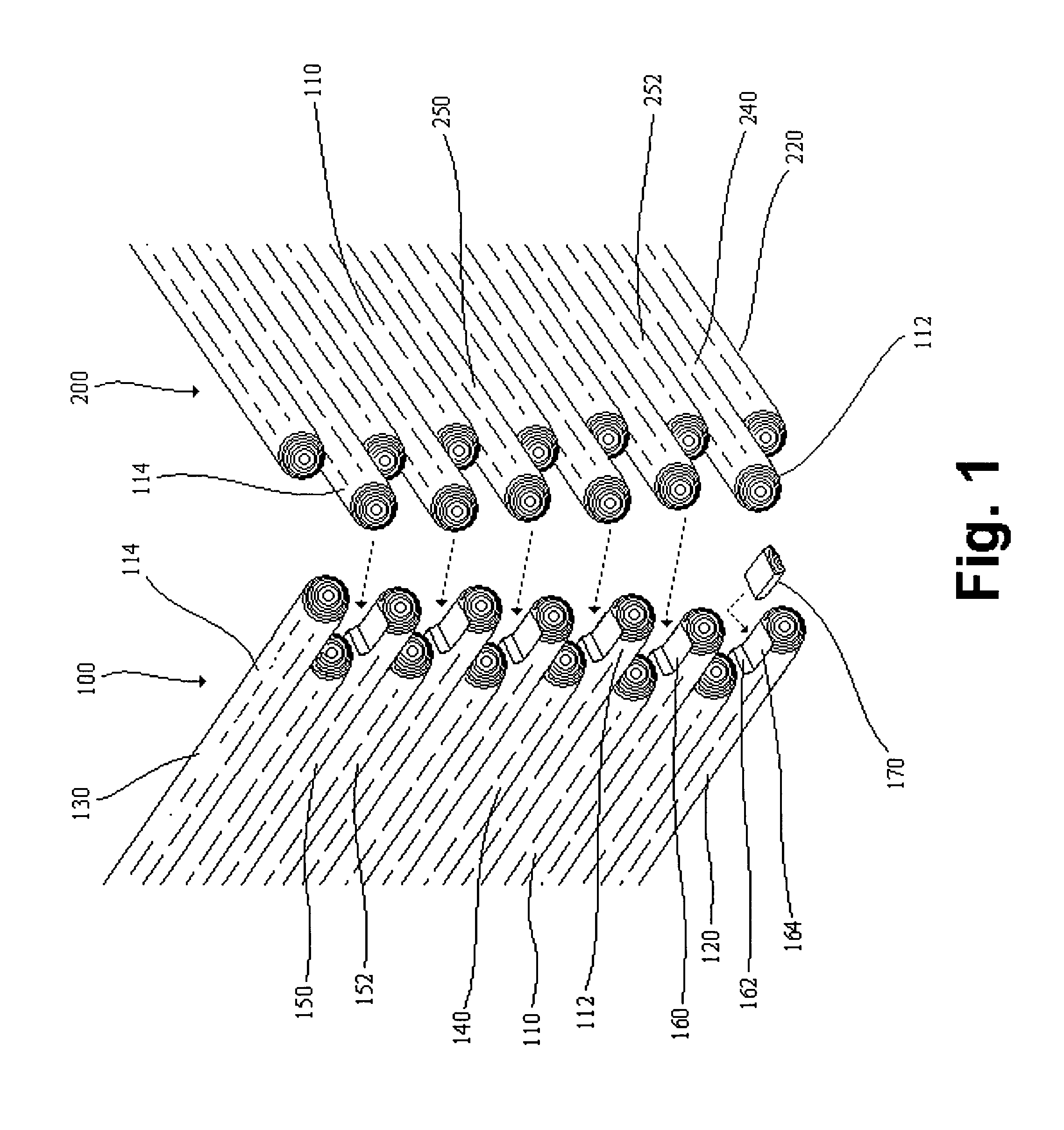 Log structure and method for constructing same