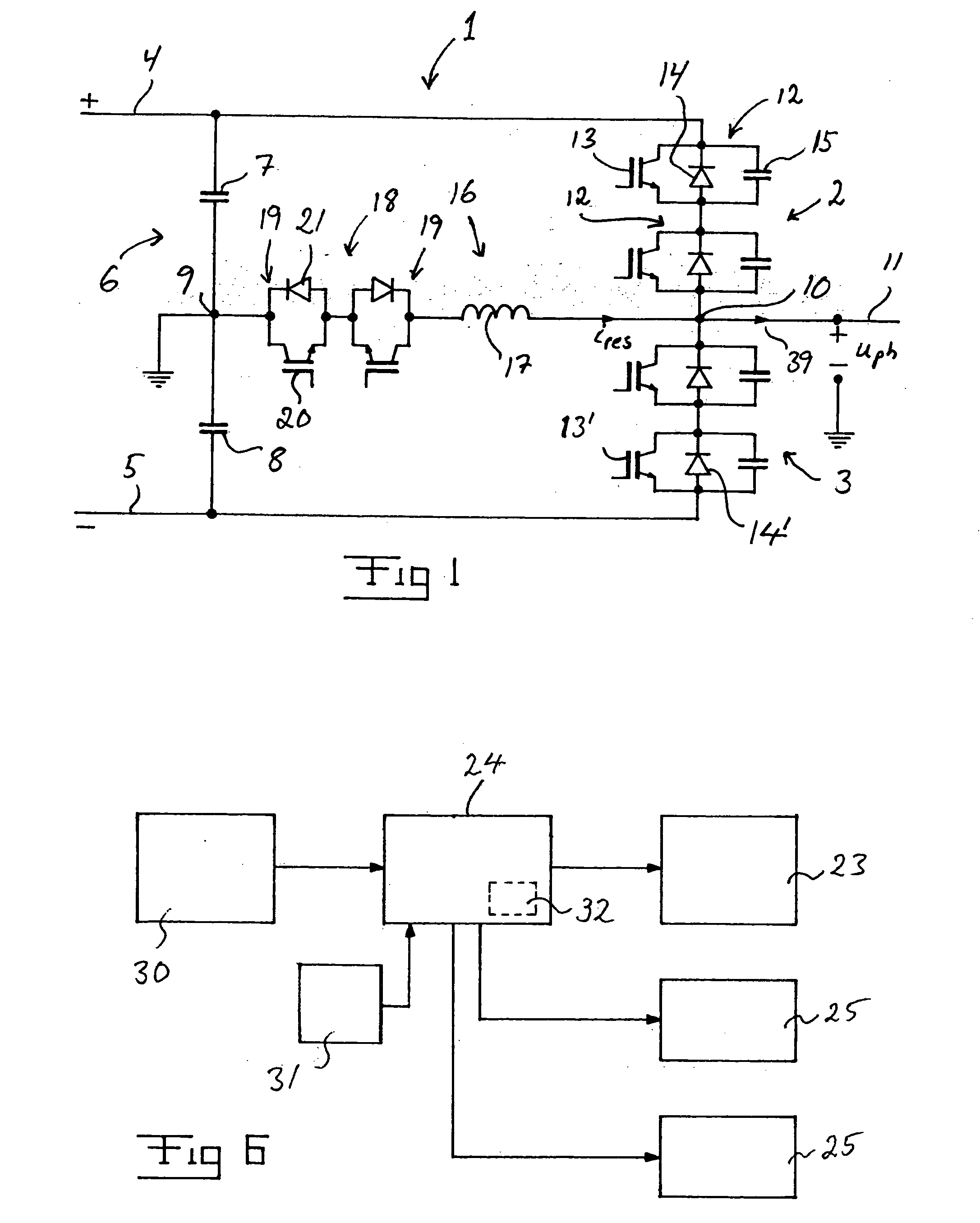 Converter and a method for the control thereof