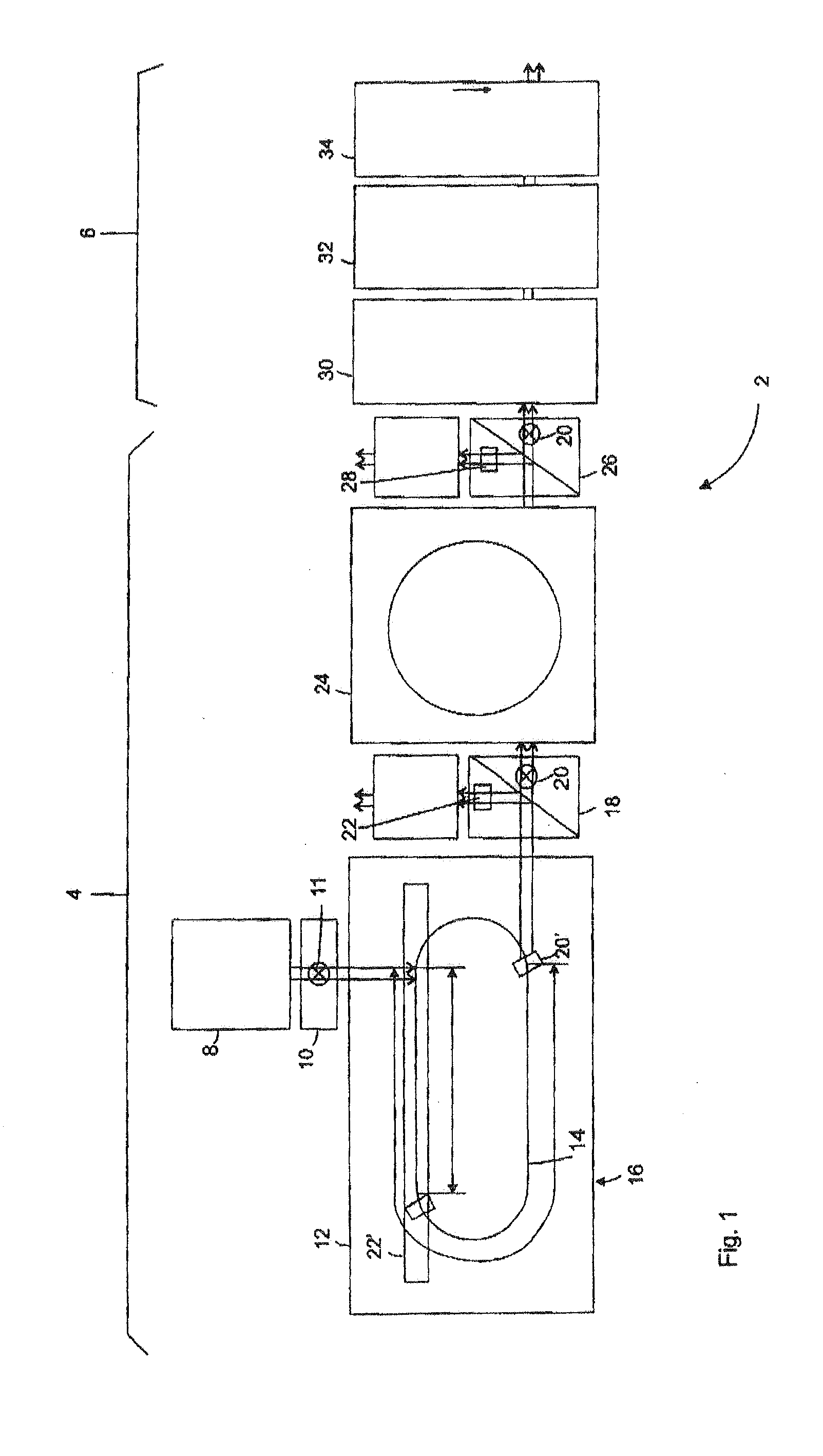 Facility and method for producing containers