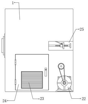 Singeing device for polyester filament non-woven geotextile production