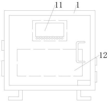 Control device for explosion-proof air compressor