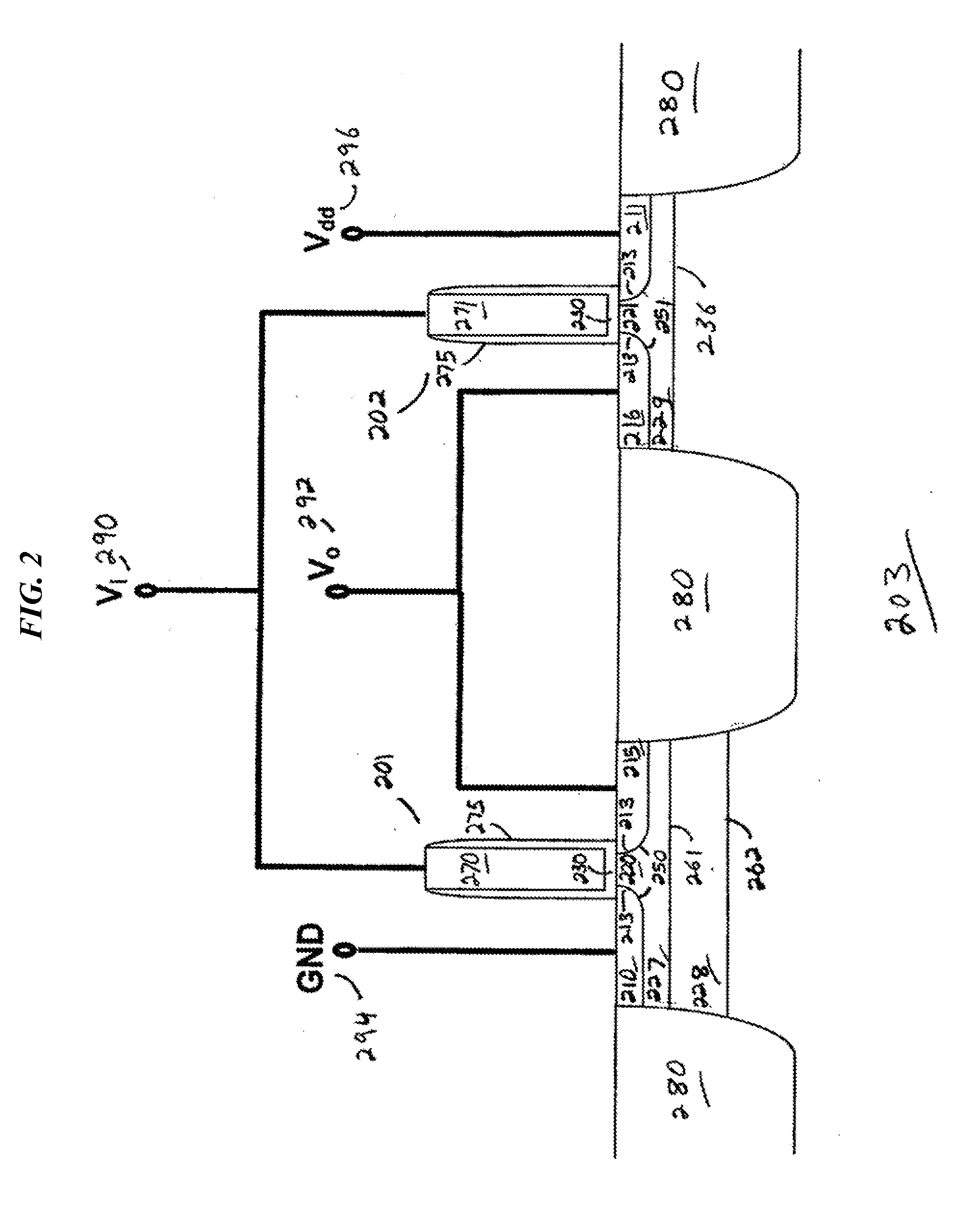 Method of manufacturing a CMOS device with zero soft error rate