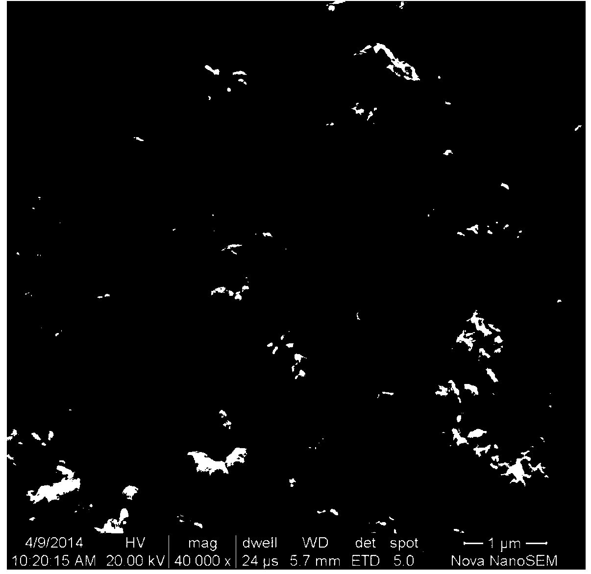 A preparation method of cemented carbide nano-particle size powder and high-performance sintered bulk material