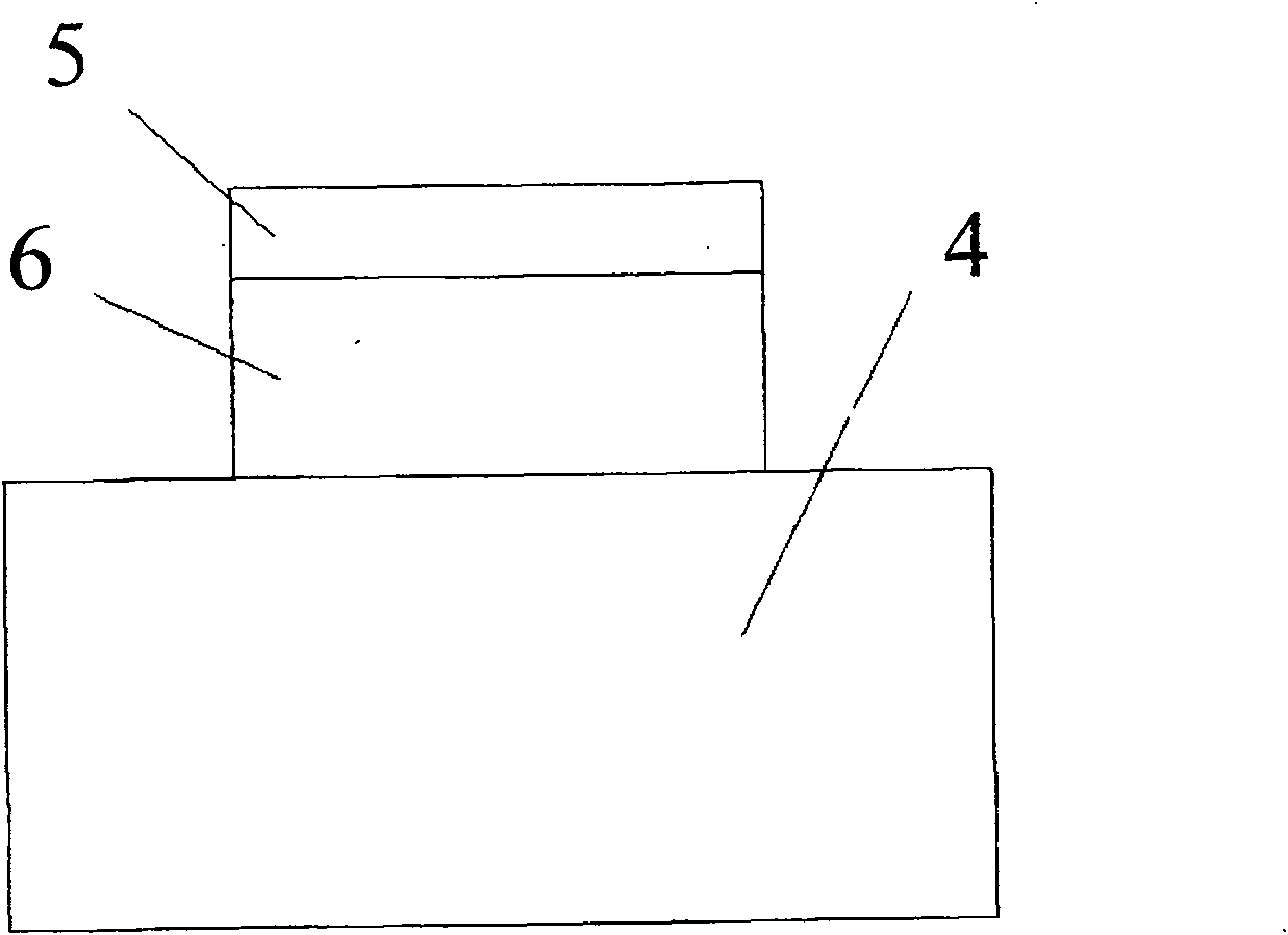 Acoustic surface wave microhydrogen sensor and its production process