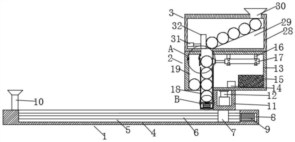 Ball-putting device for golf