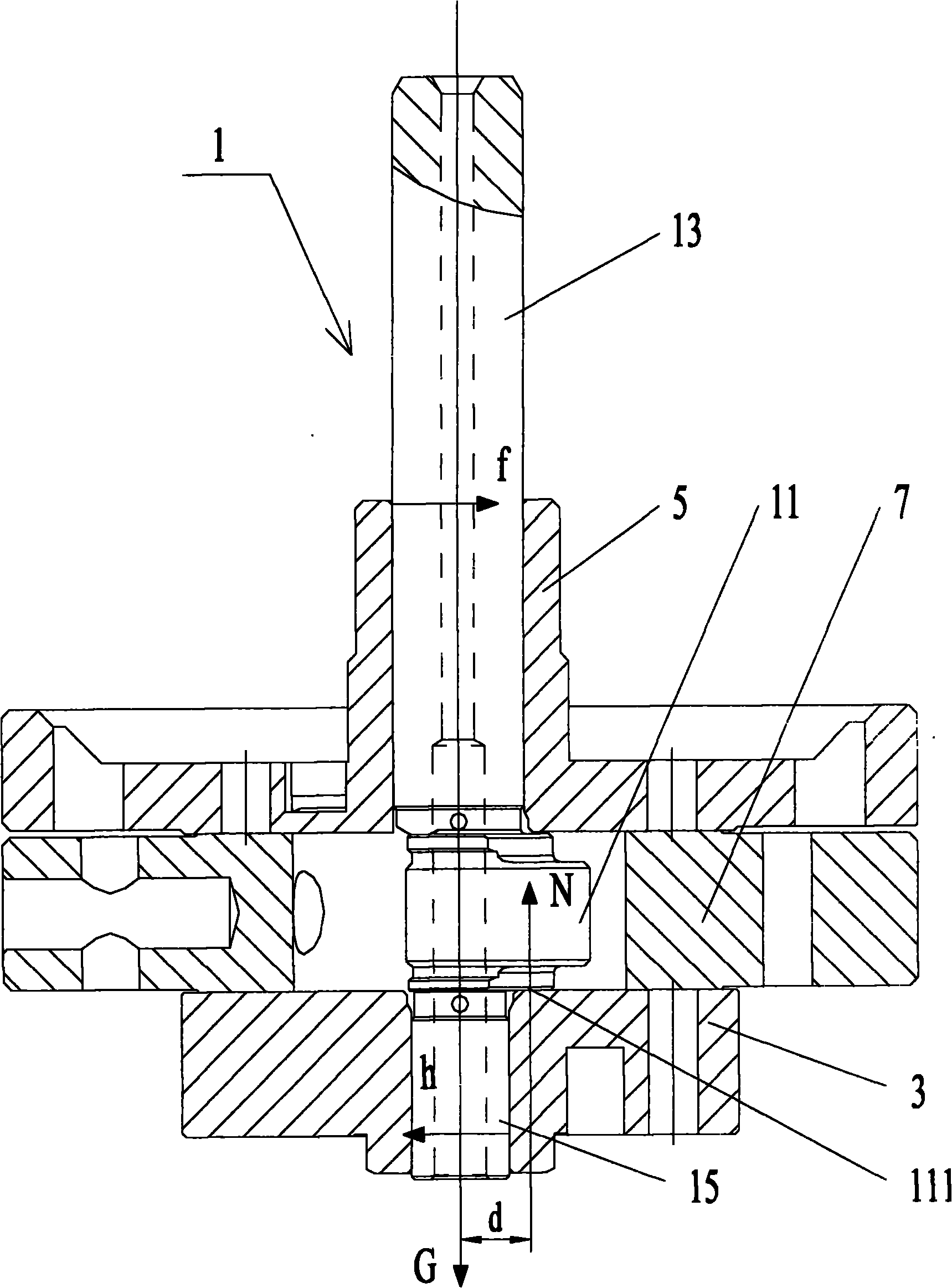Pump body structure of compressor and compressor with same