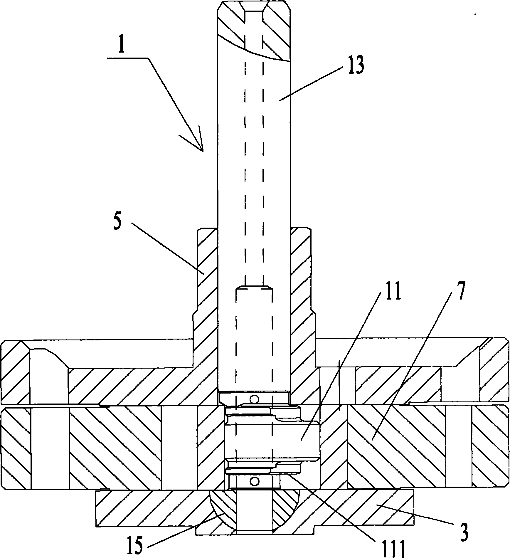 Pump body structure of compressor and compressor with same
