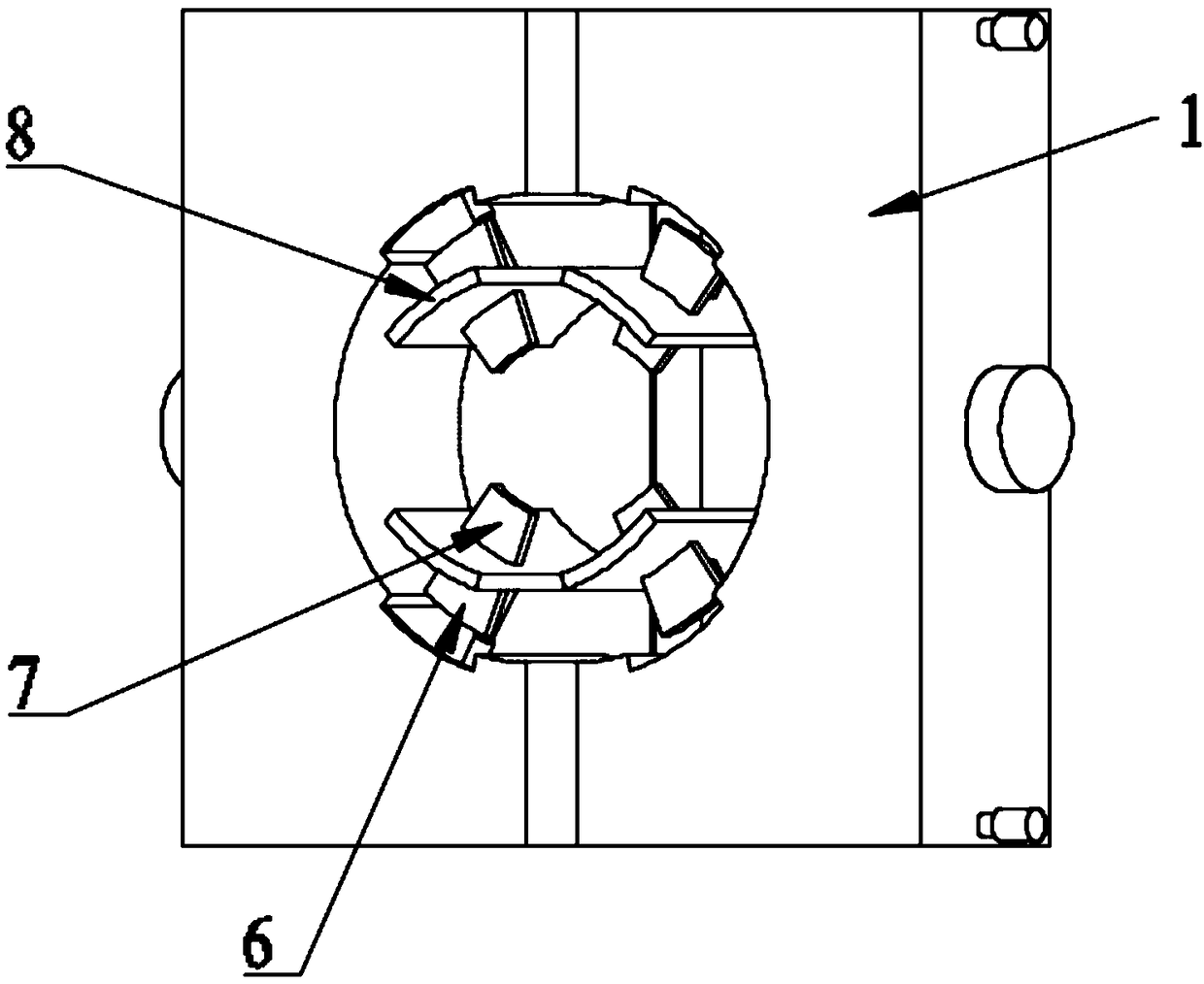 Work fixture for cylindrical optical element