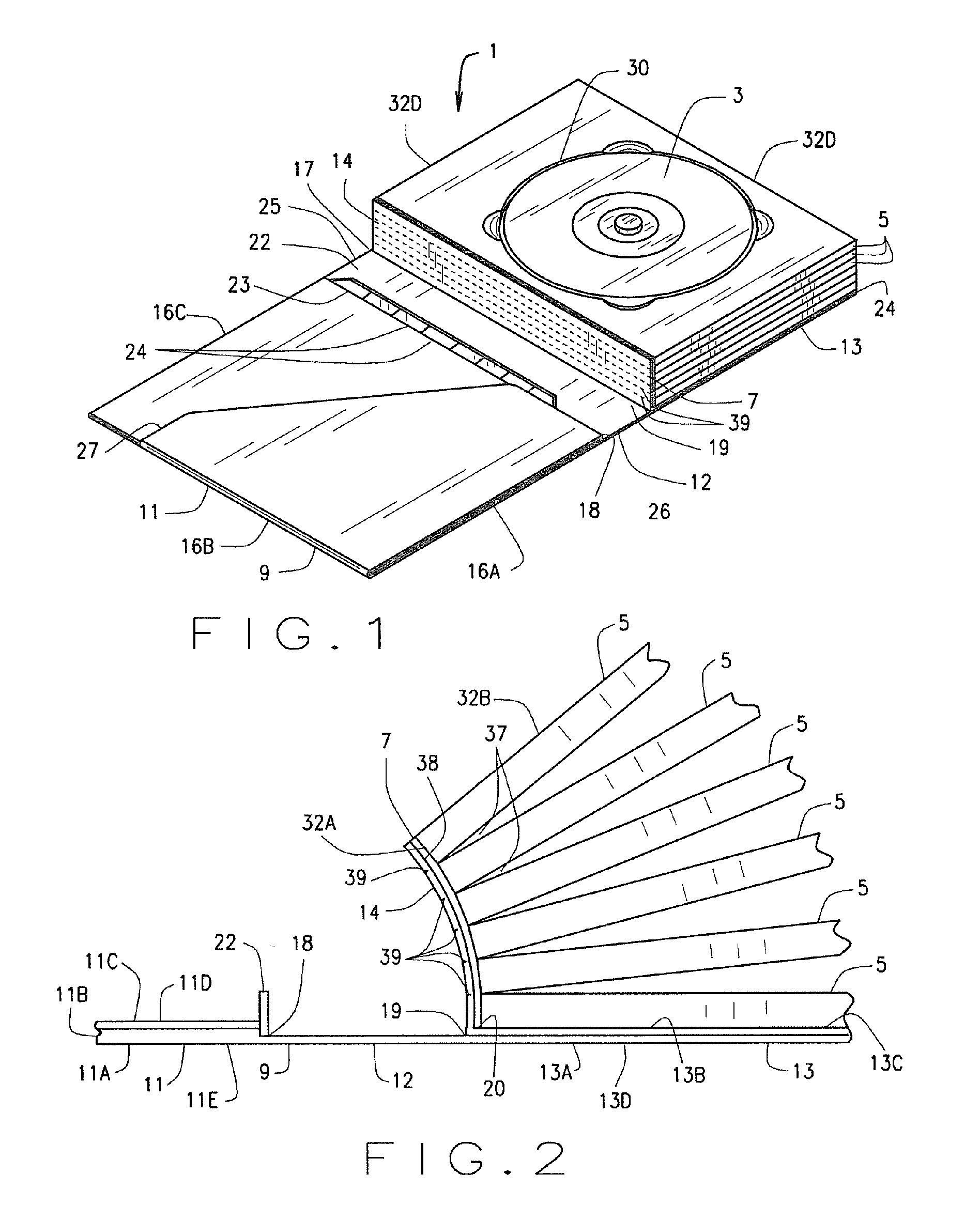 Memory media carrier and method of manufacture