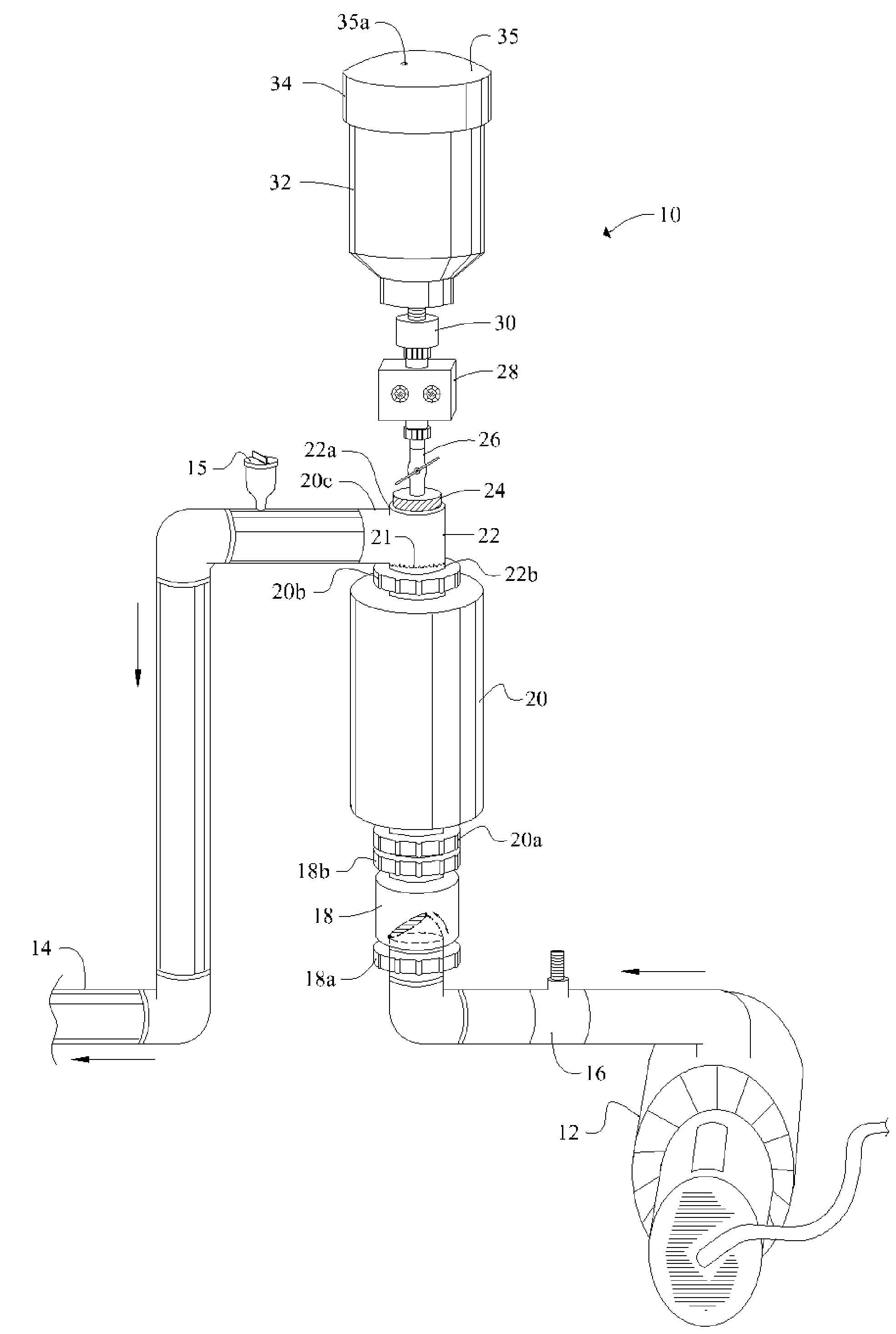 Self-cleaning chlorine generator with pH control