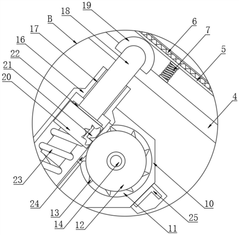 Aluminum alloy recycling device for building solid waste