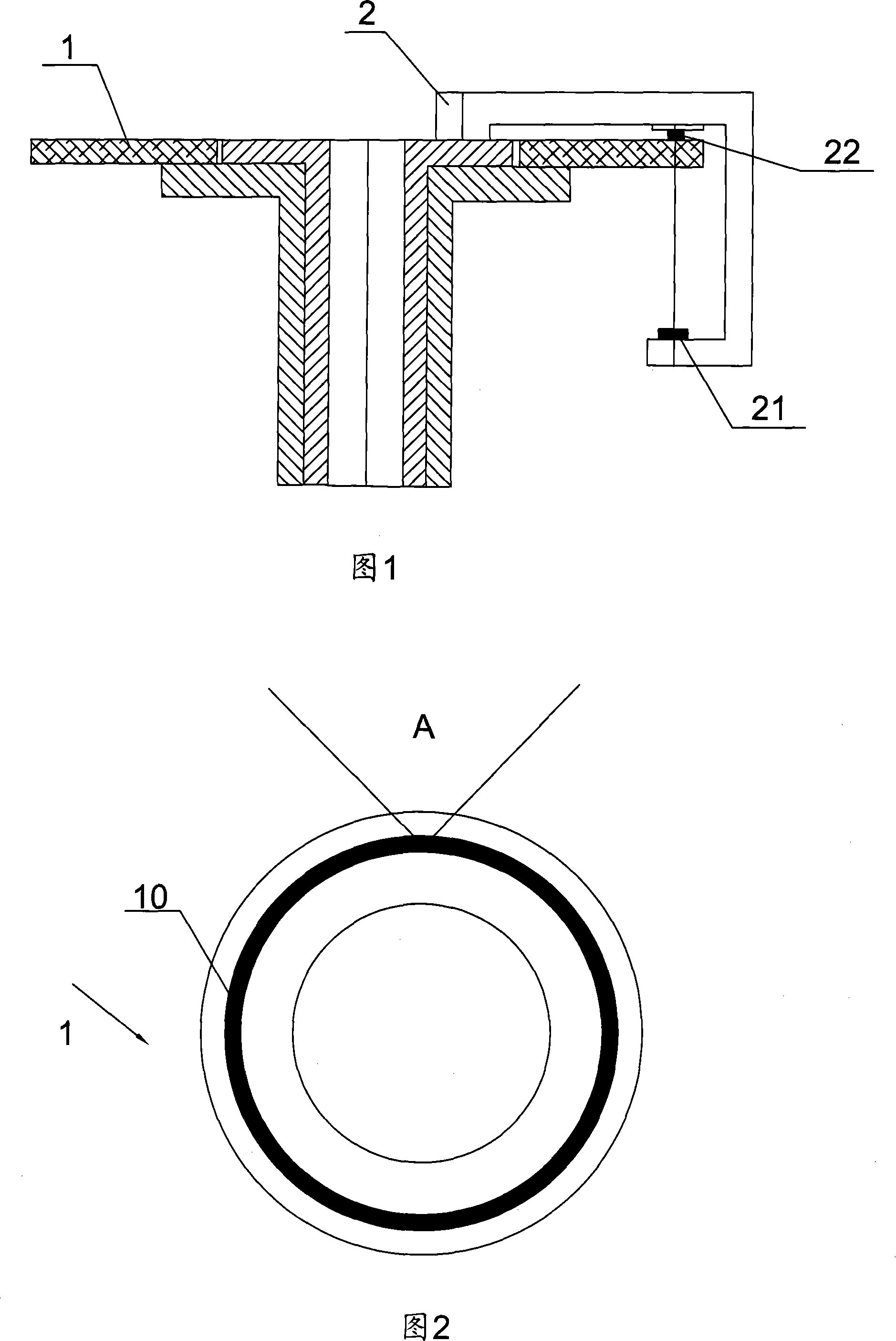 Single-code track absolute angle coded circle and encoder using the same