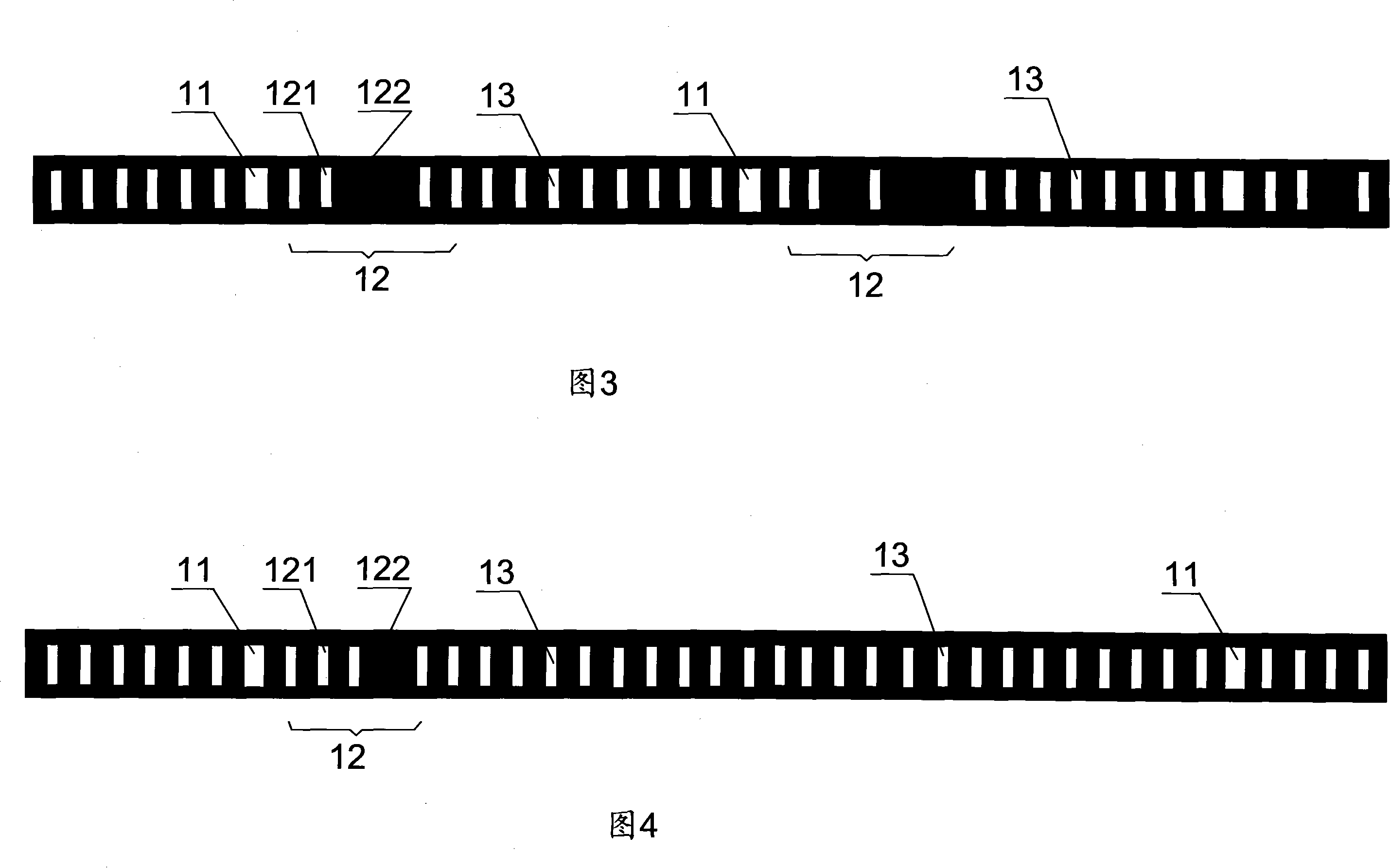 Single-code track absolute angle coded circle and encoder using the same