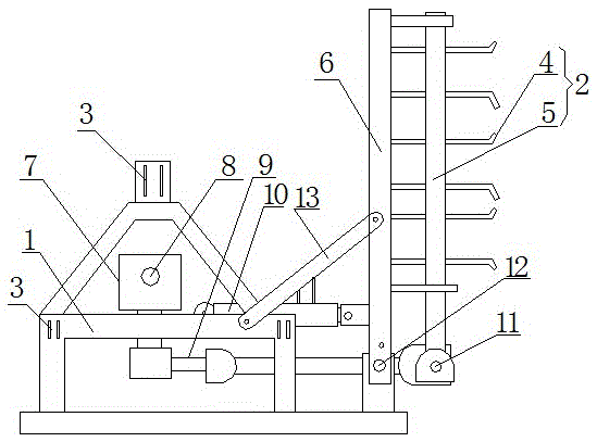 Retractable cultivator achieving side cultivation