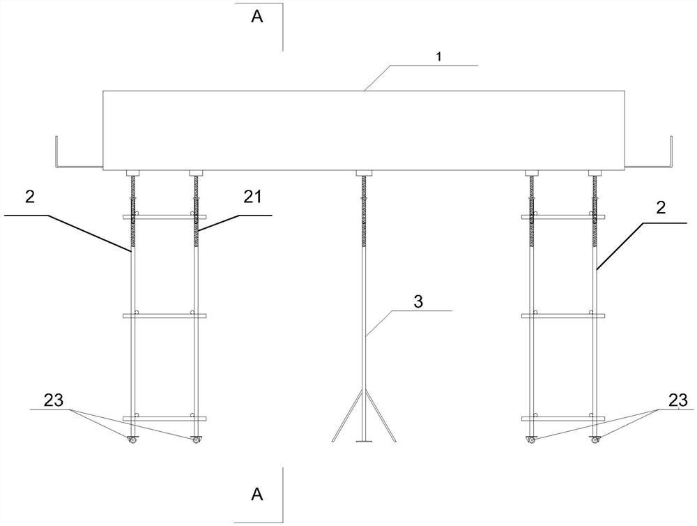 Tooling and method for rapid positioning and adjustment of prefabricated beam components