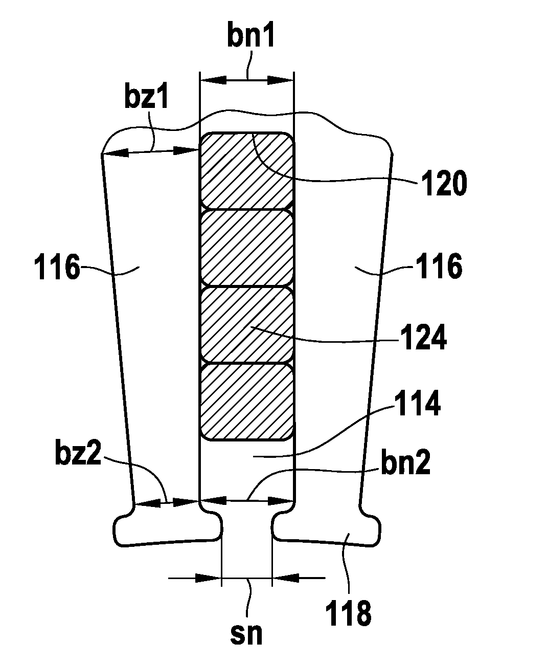 Stator for a polyphase electric machine and method for manufacturing same