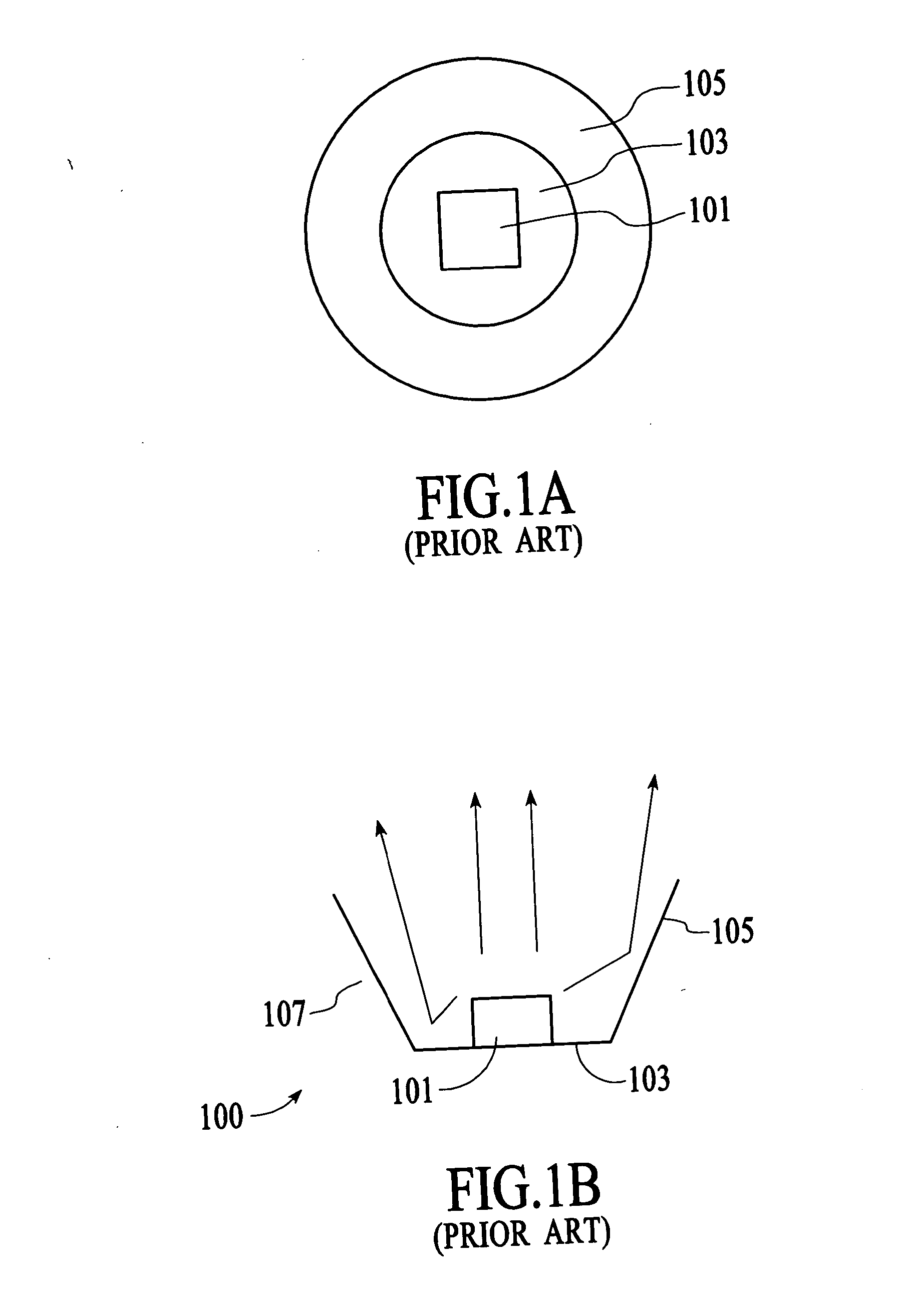 Light emitting device with adjustable reflector cup