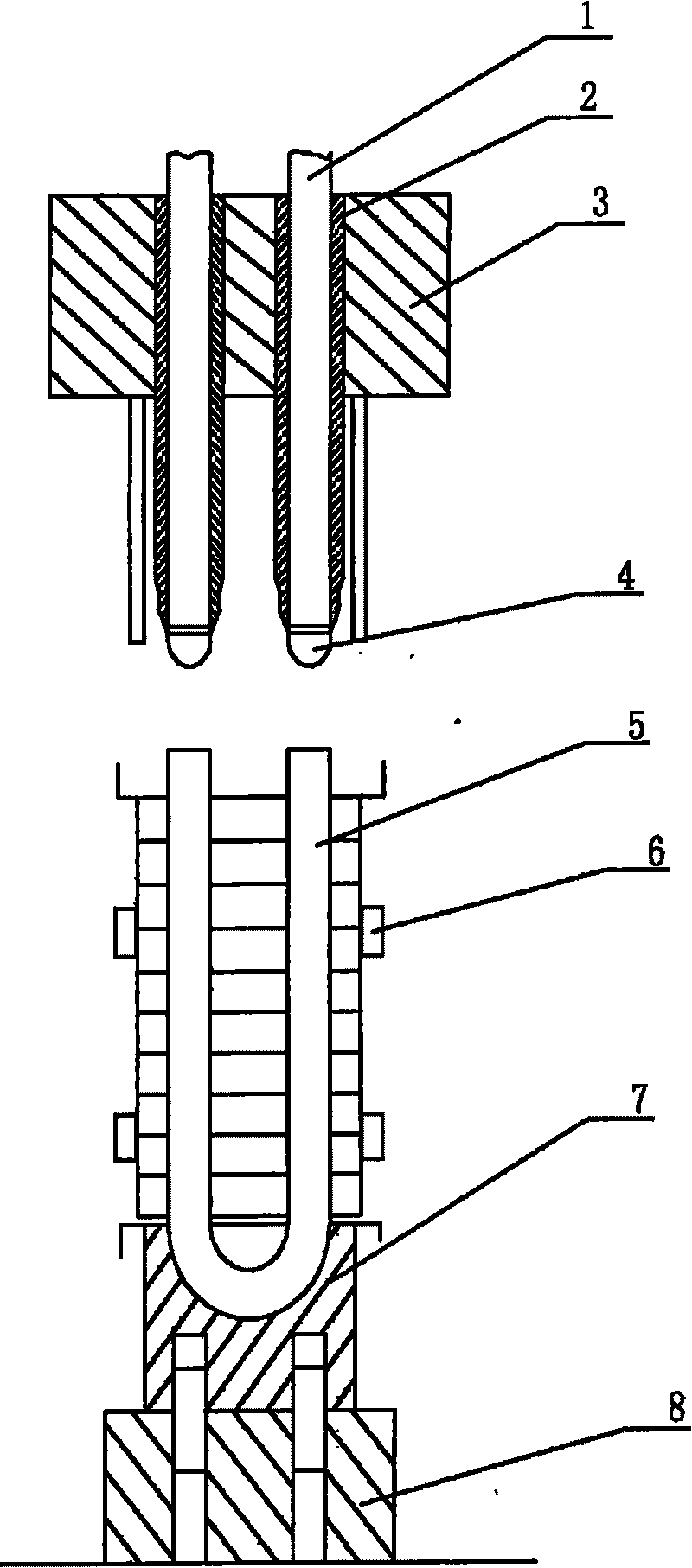 Method for expansion copper pipe