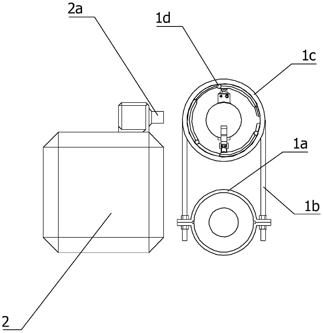 Equipment for detecting seafloor natural gas hydrate exploitation gas delivery pipeline leakage