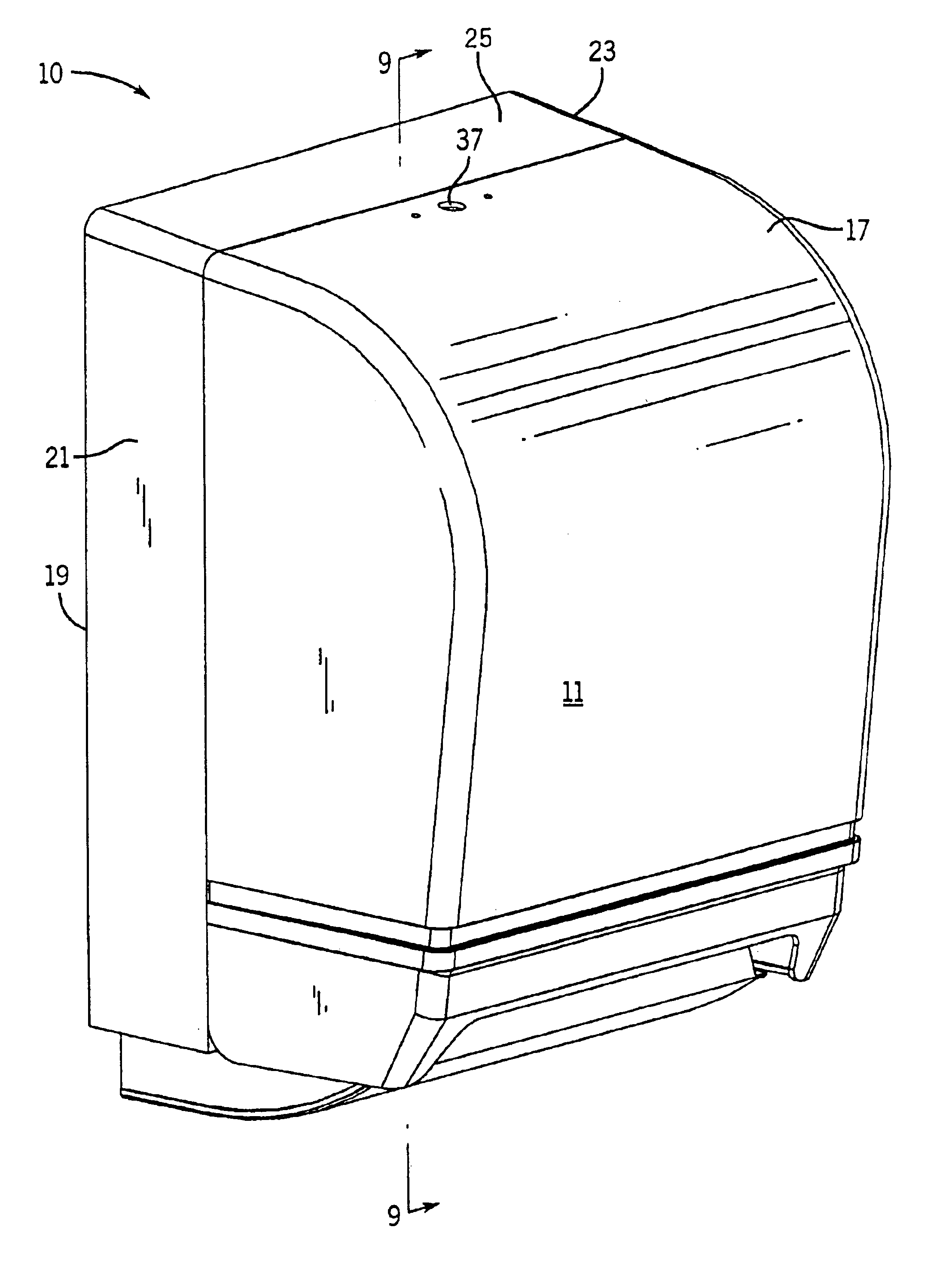 Automatic dispenser apparatus