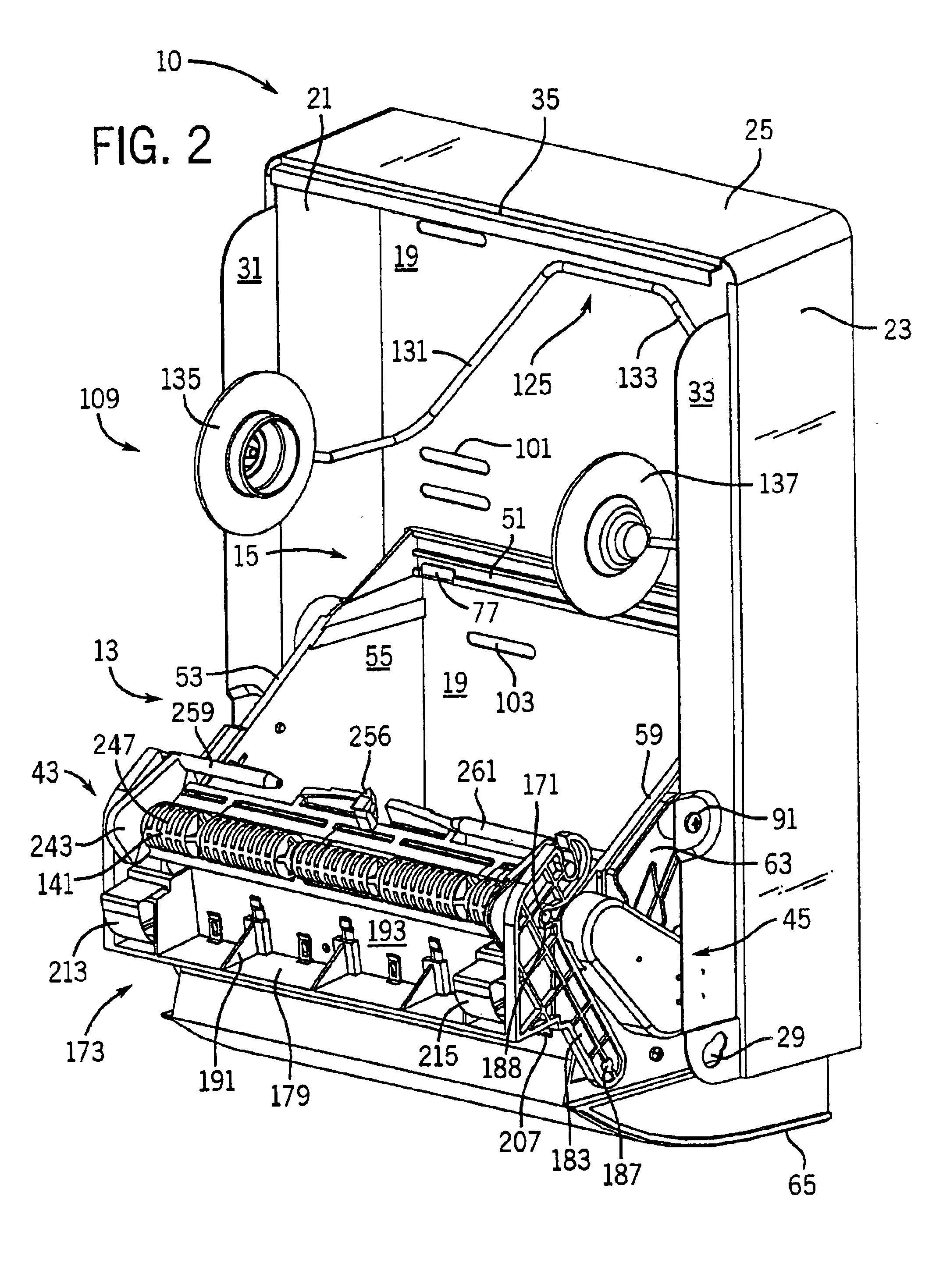 Automatic dispenser apparatus