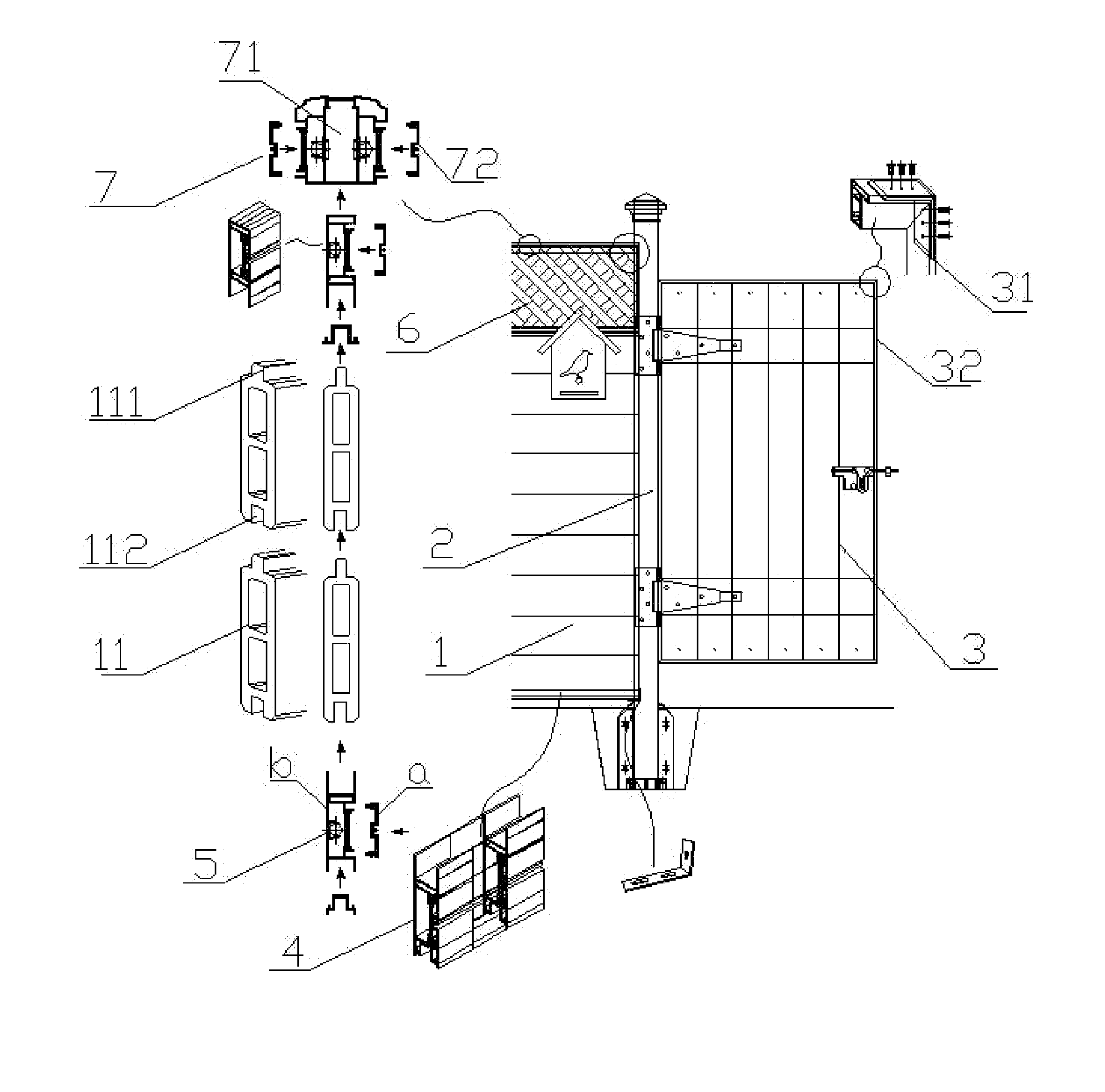 Novel enclosing wallboard firm-connection device