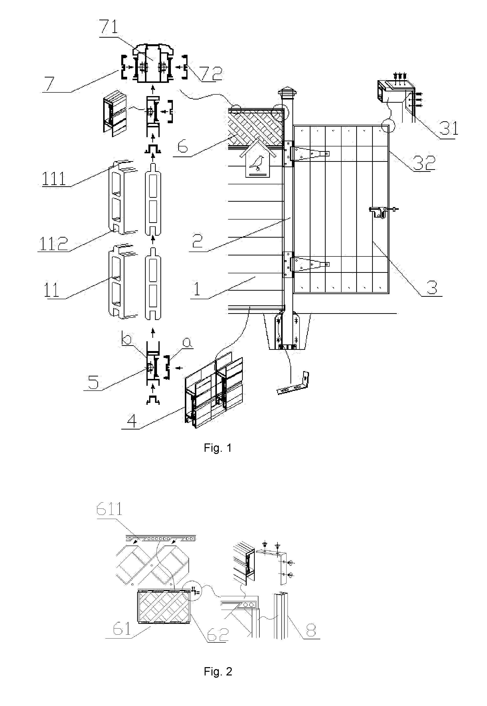 Novel enclosing wallboard firm-connection device