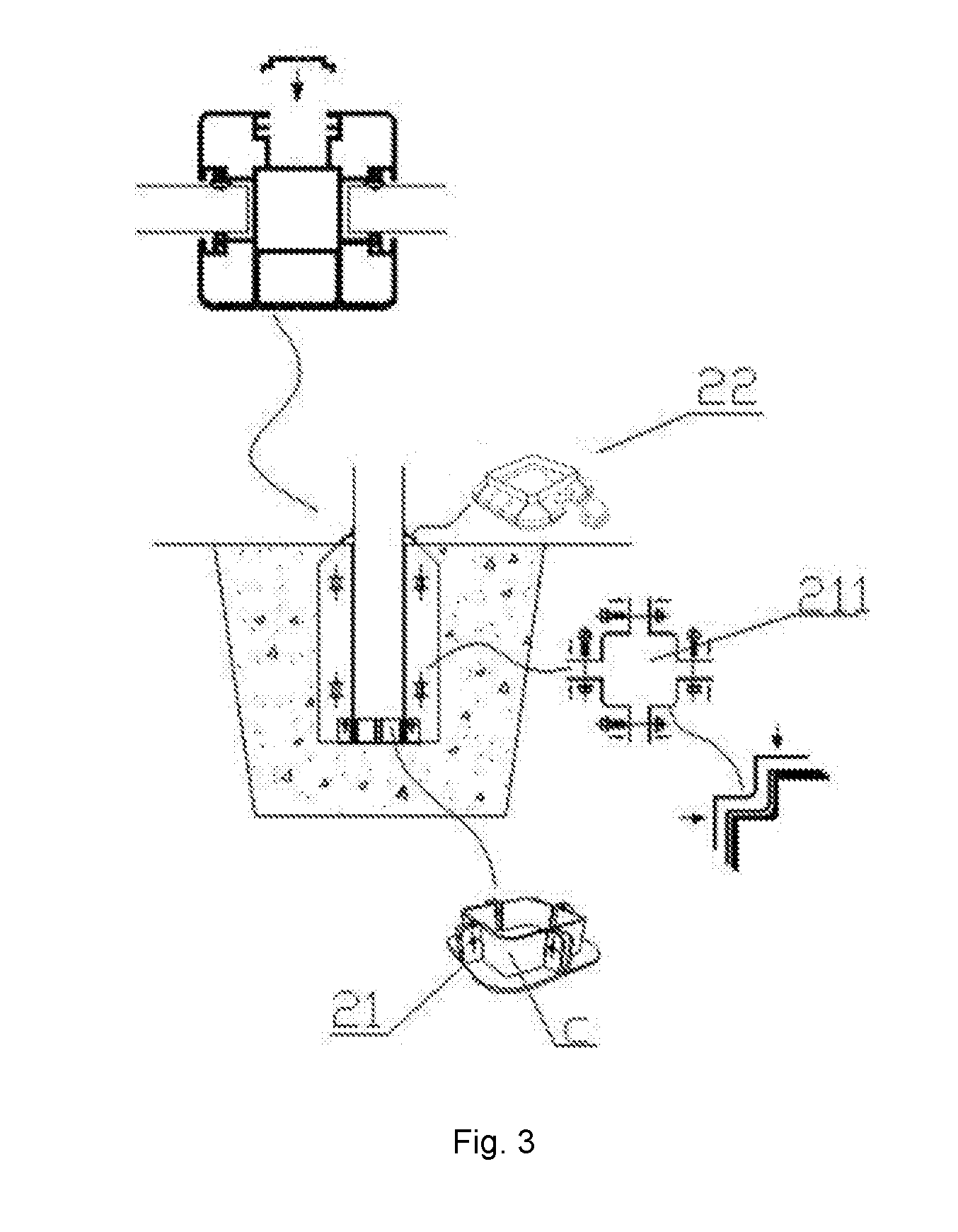 Novel enclosing wallboard firm-connection device