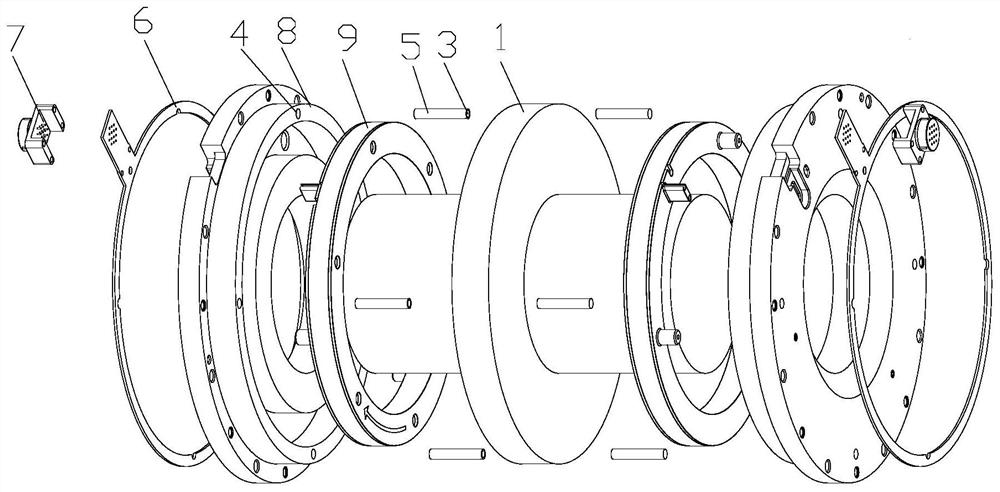 Magnetic bearings, motors, compressors and air conditioners