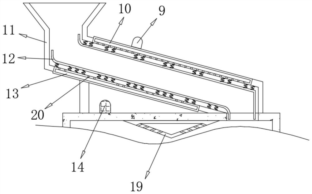 Part cleaning device for intelligent robot machining