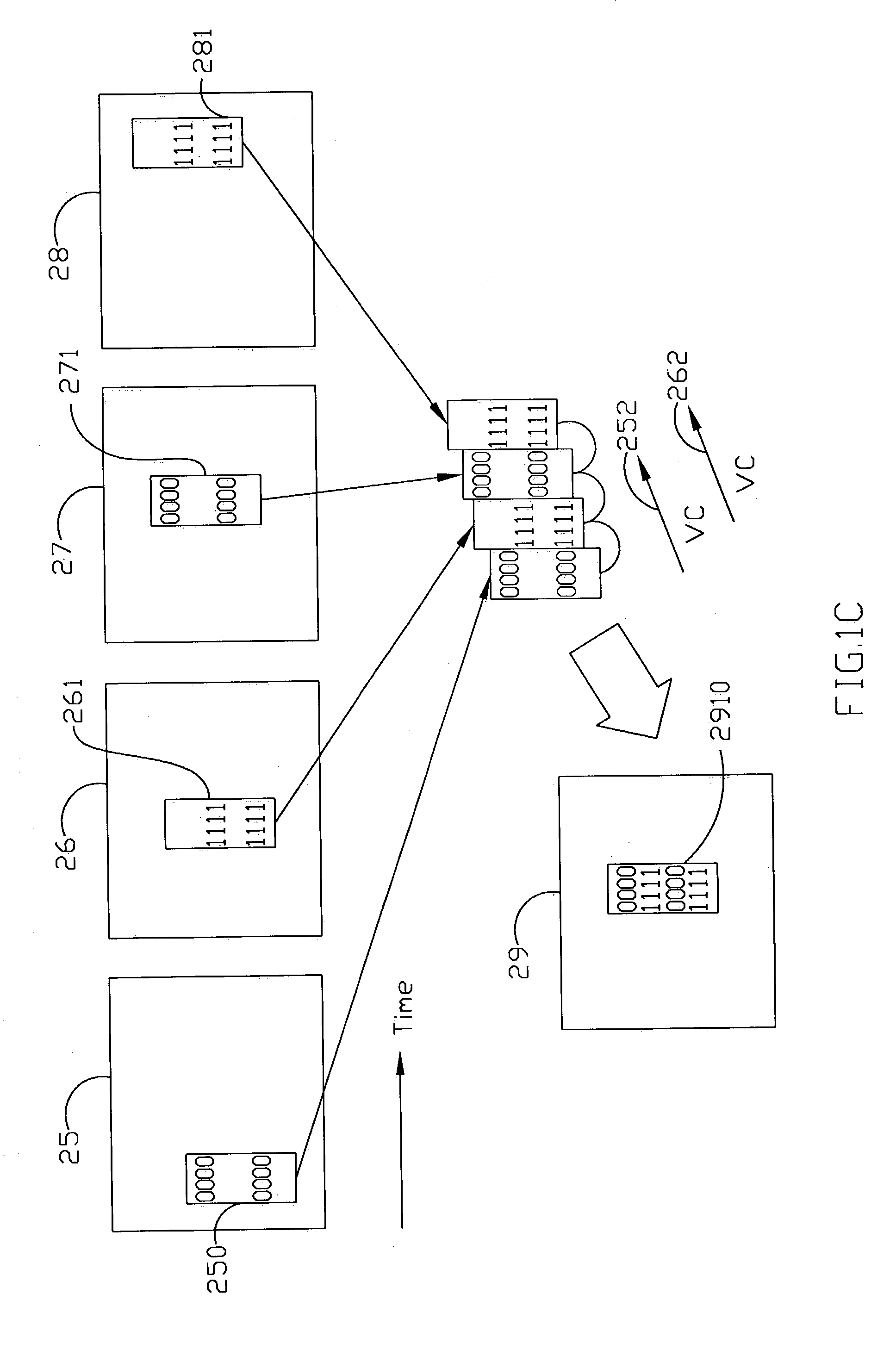 Four-field motion adaptive de-interlacing