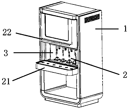 Electric energy meter seal test machine