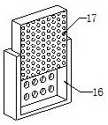 Closed experimental analysis test box with controllable internal temperature