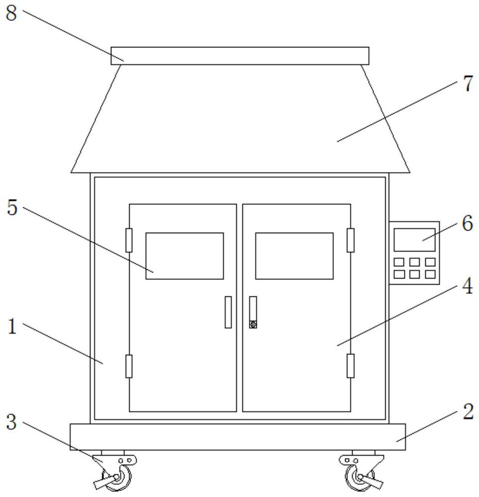 Superconducting tube heating device for drying room