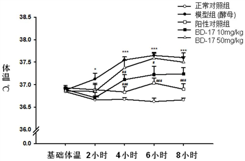 Keratin BD-17 as well as preparation method, pharmaceutical composition and application thereof