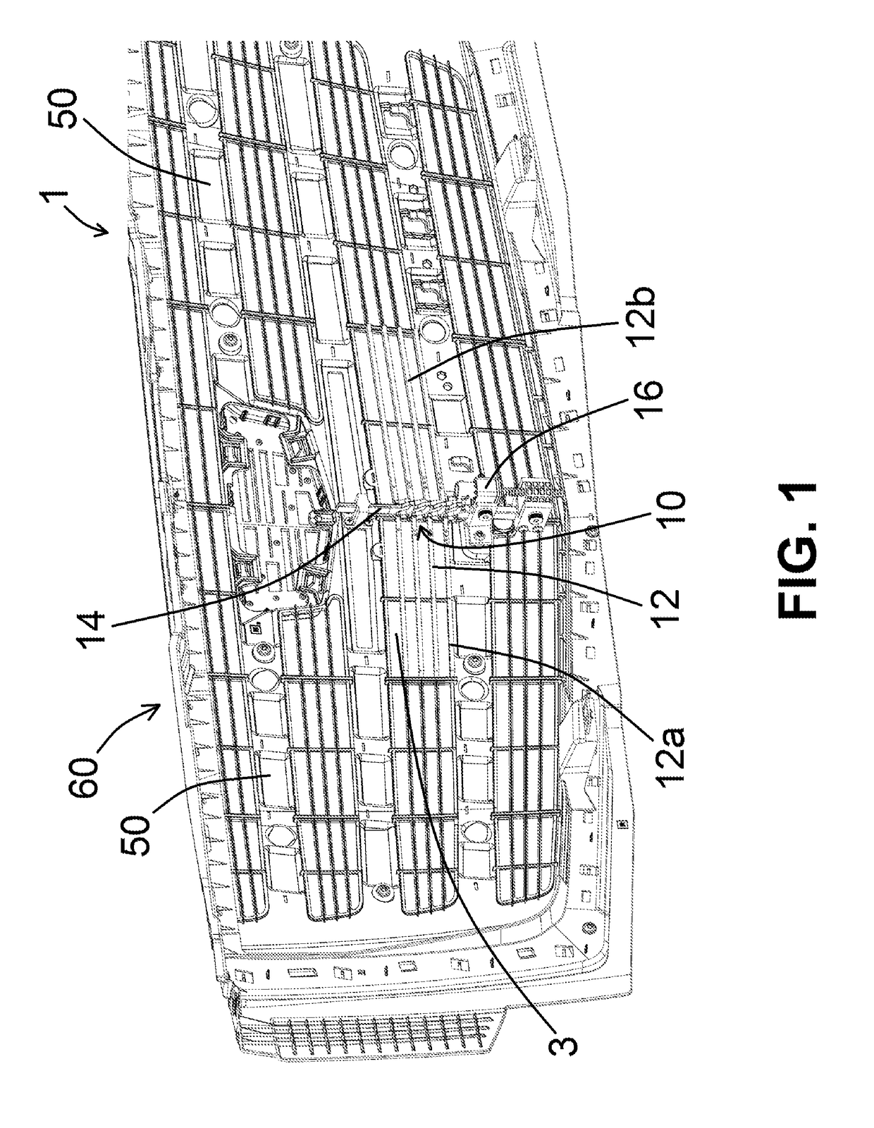 Active grille shutter