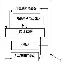 Cable-stayed bridge cable fatigue damage monitoring system and method based on magnetic field