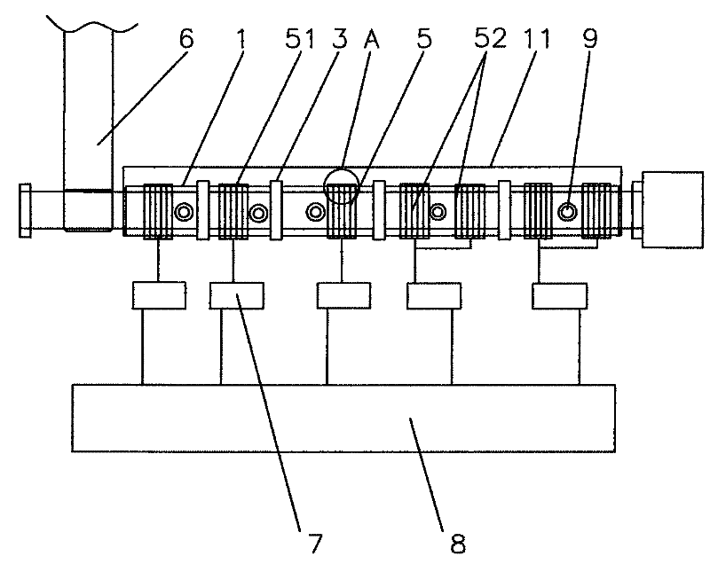 Method for heating screw cylinder of spinning machine and device thereof