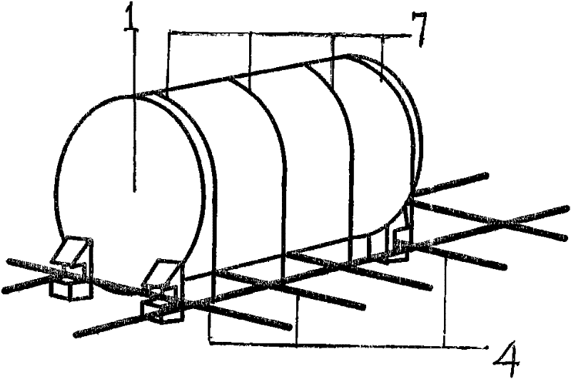 Construction method of cast-in-place concrete hollow slab with self-stabilizing high-strength thin-wall pipe inner mold