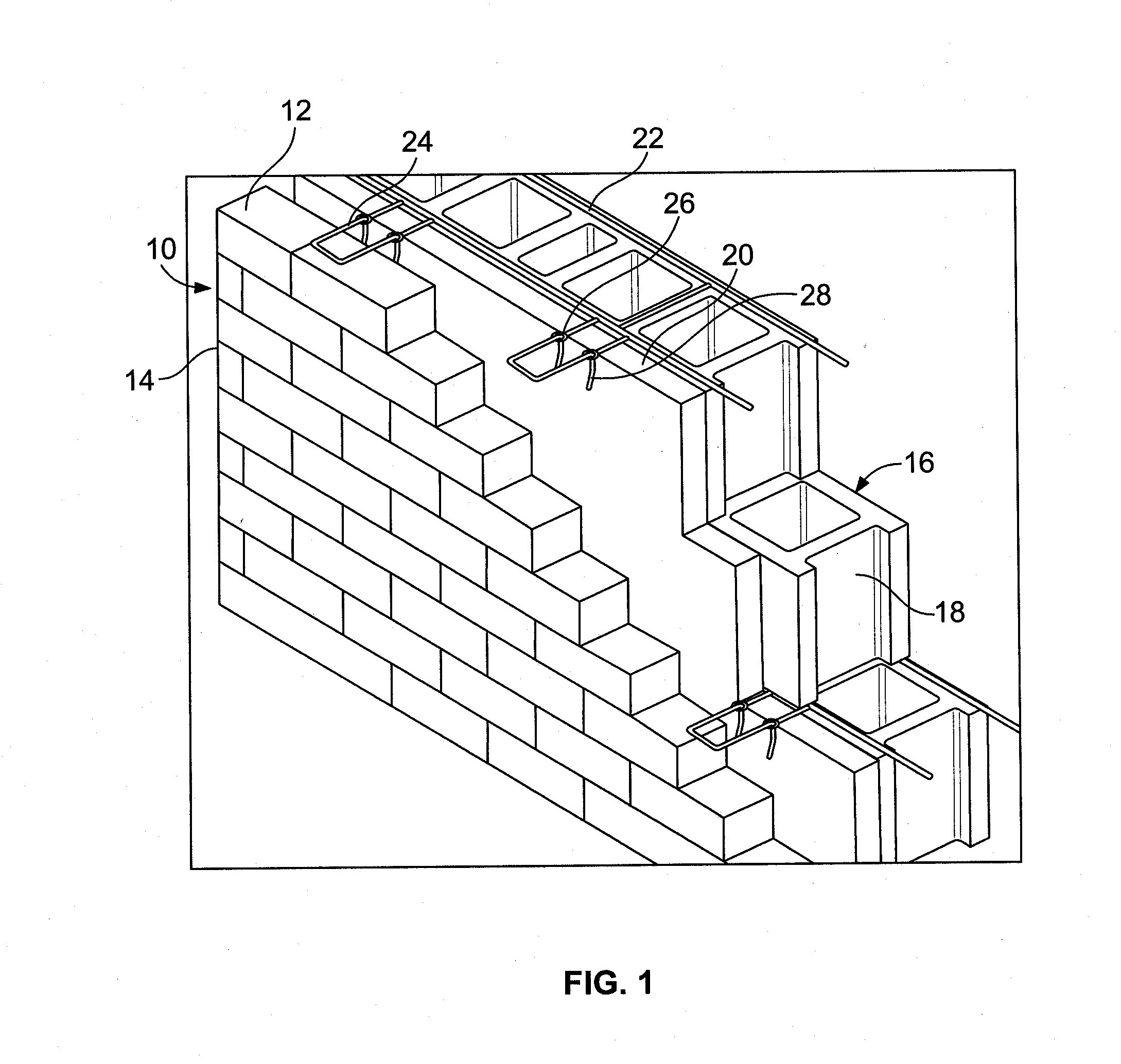 Masonry Wall Wire Reinforcement Apparatus and Methods Thereof
