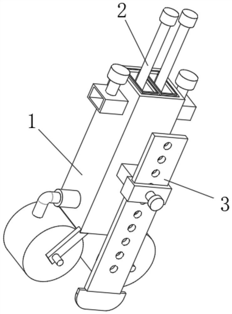 Medicine applying device