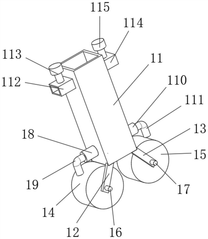 Medicine applying device