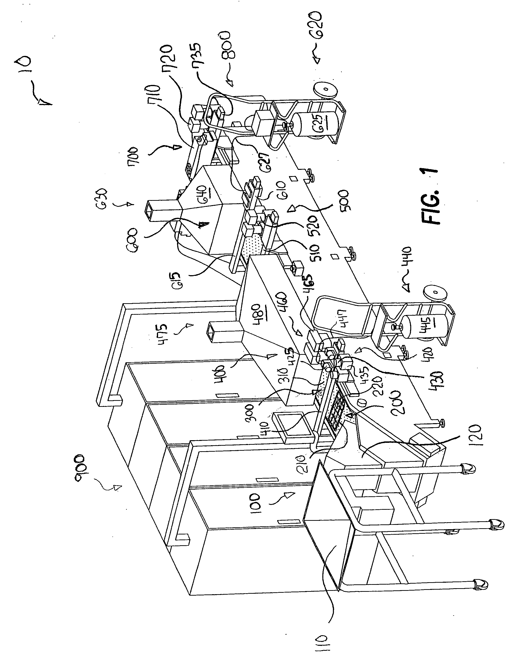 Apparatus and method for producing or processing a product or sample