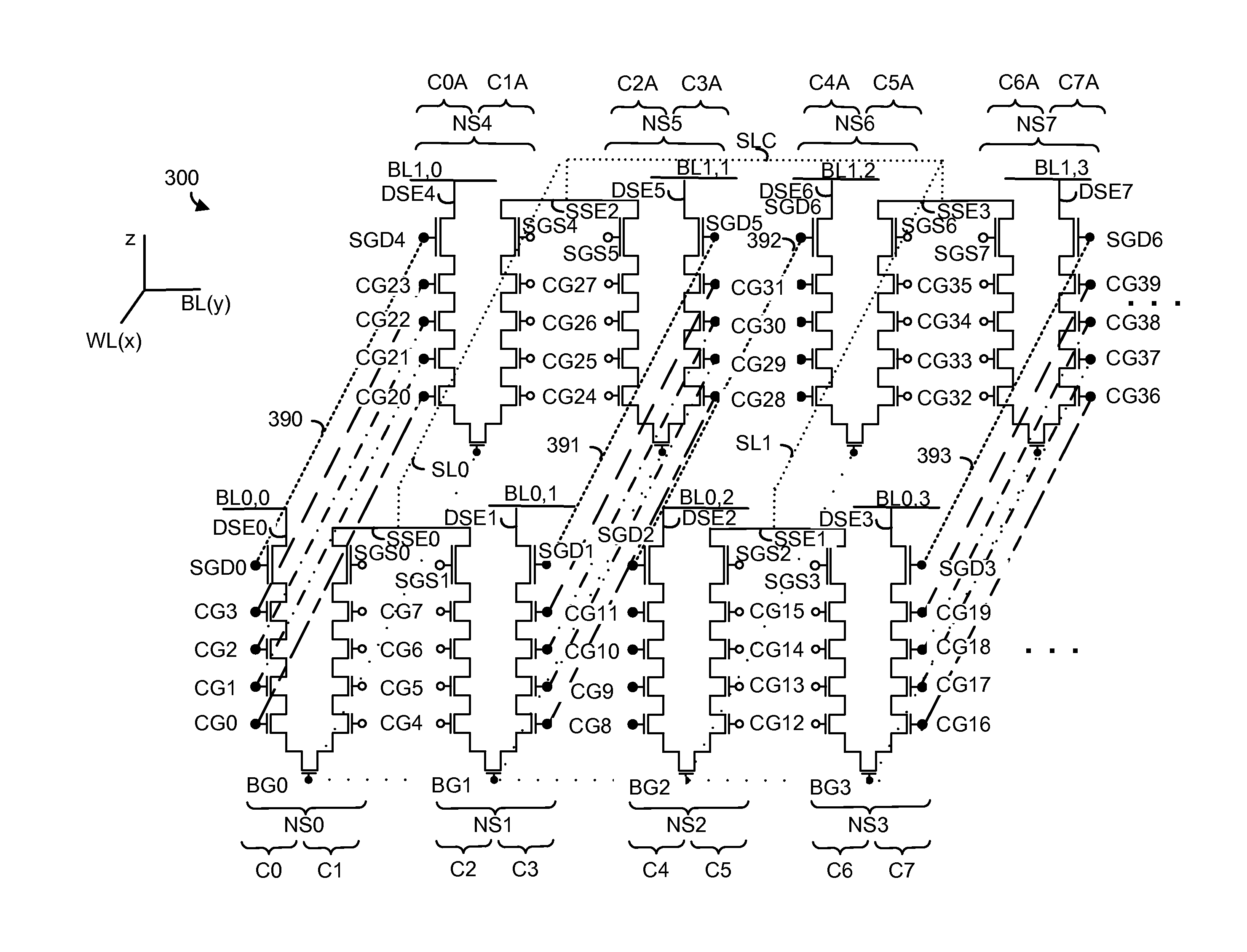 3D stacked non-volatile storage programming to conductive state