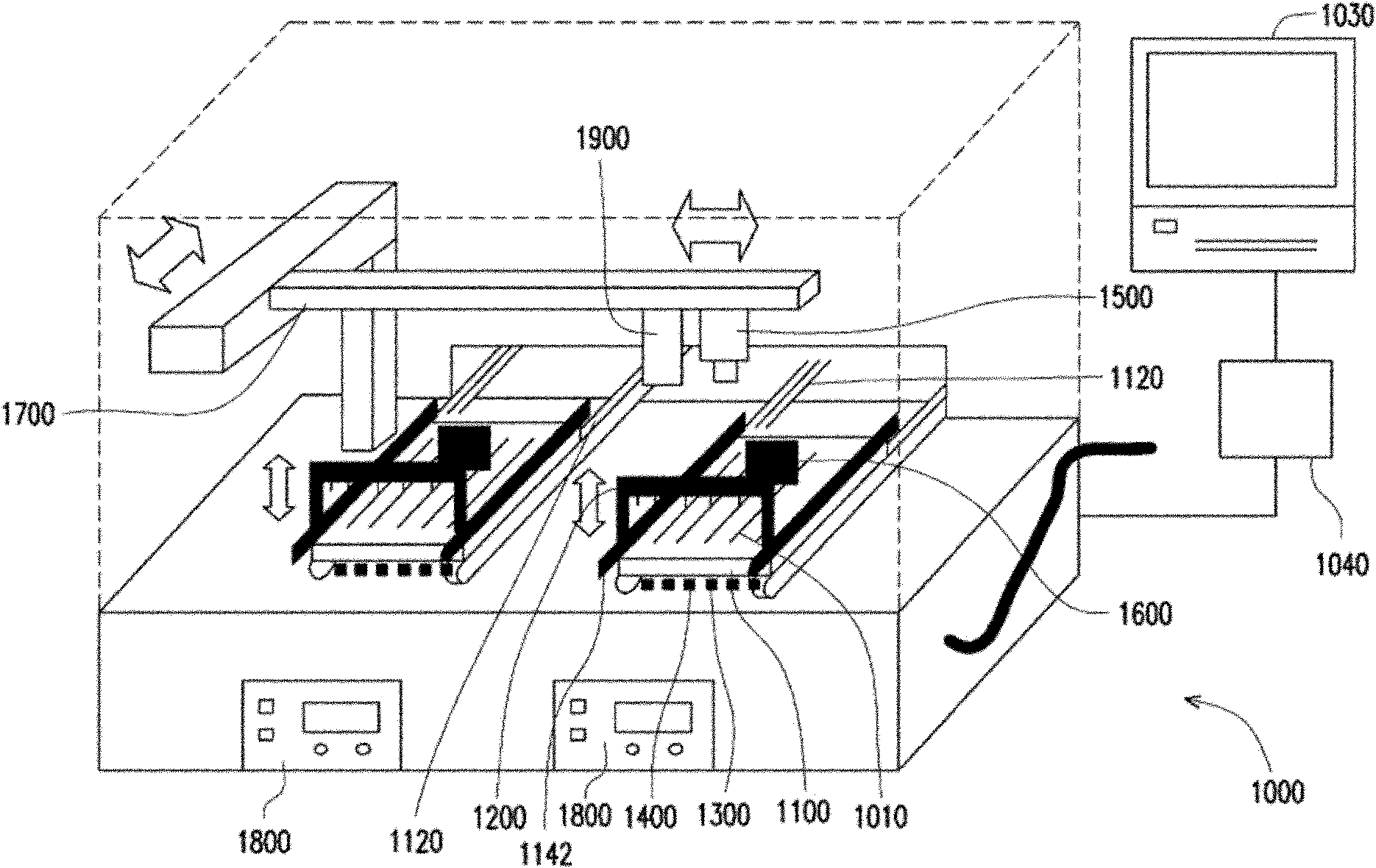 Detection bench, detection method and detection system