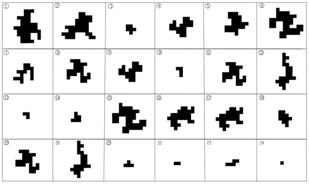 Digital camouflage CAD pattern automatic generation method for shelter and special vehicle