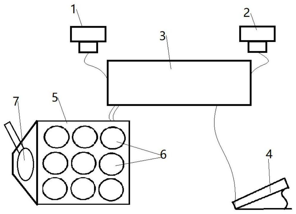 Bubble adsorbing and removing device for electrocision